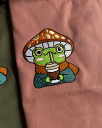 Autumn Froggie Organic Tote Bag