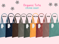 Autumn Froggie Organic Tote Bag