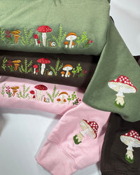 Enchanted Hedgerow Embroidered Hoodie