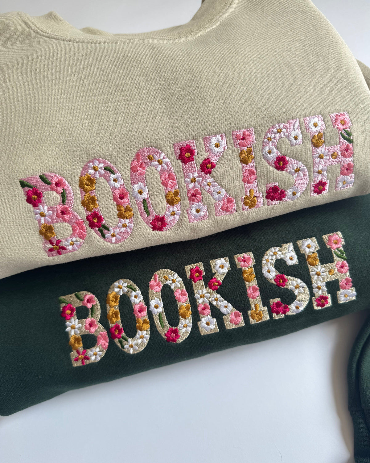 Floral Bookish Sweatshirt