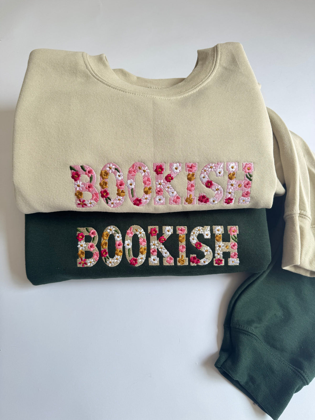Floral Bookish Sweatshirt