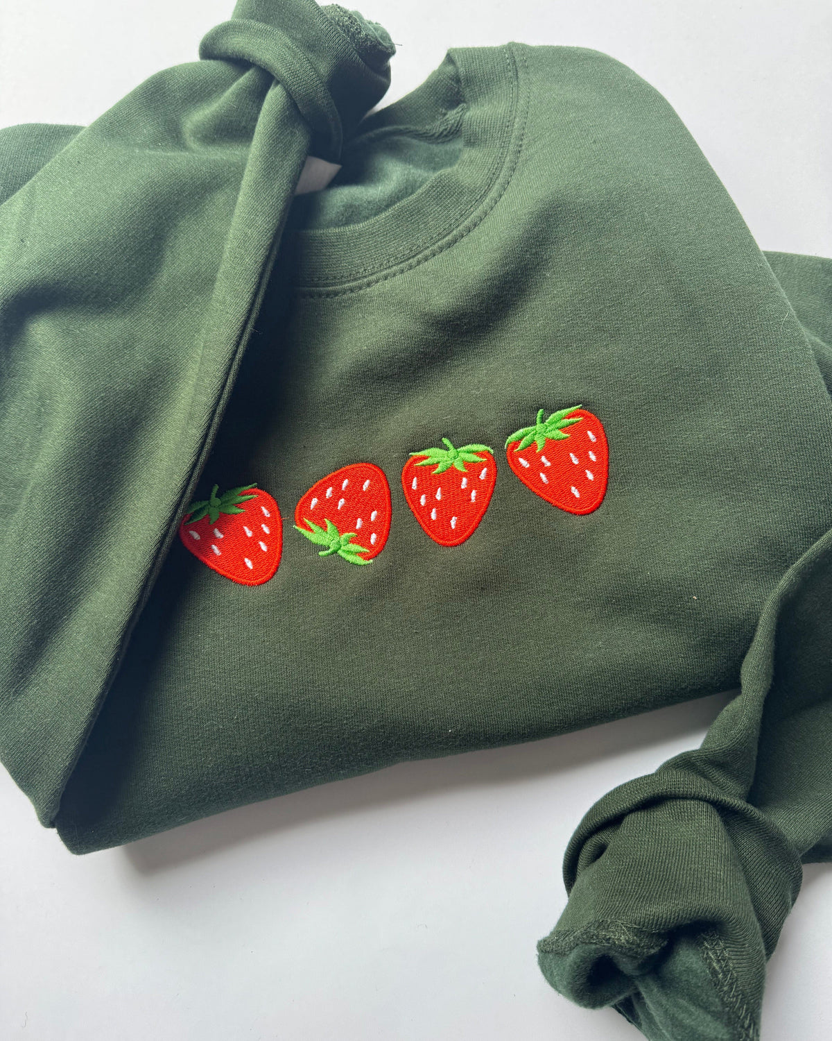 Super Straws Embroidered Sweatshirt