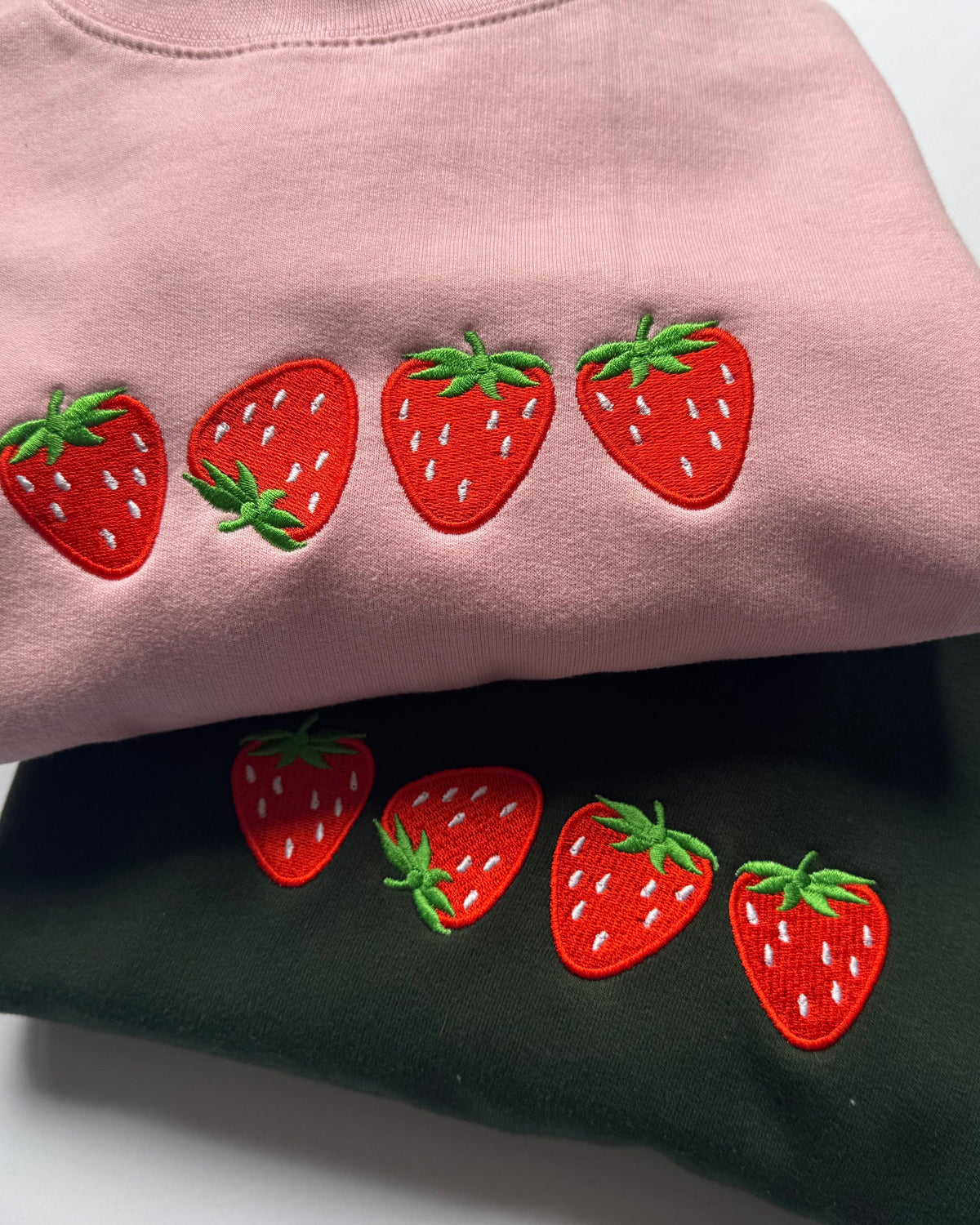 Super Straws Embroidered Sweatshirt