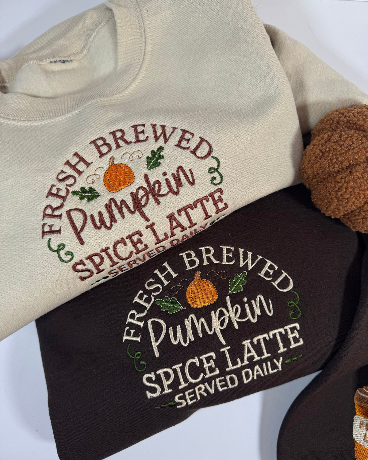 Pumpkin Patch Embroidered Sweatshirt
