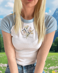 Spring Bouquet Baby Tee