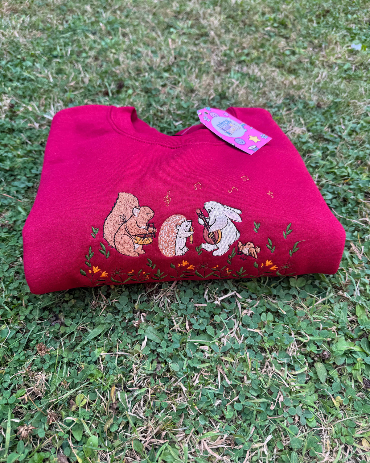 Woodland Magical Band Embroidered Sweatshirt
