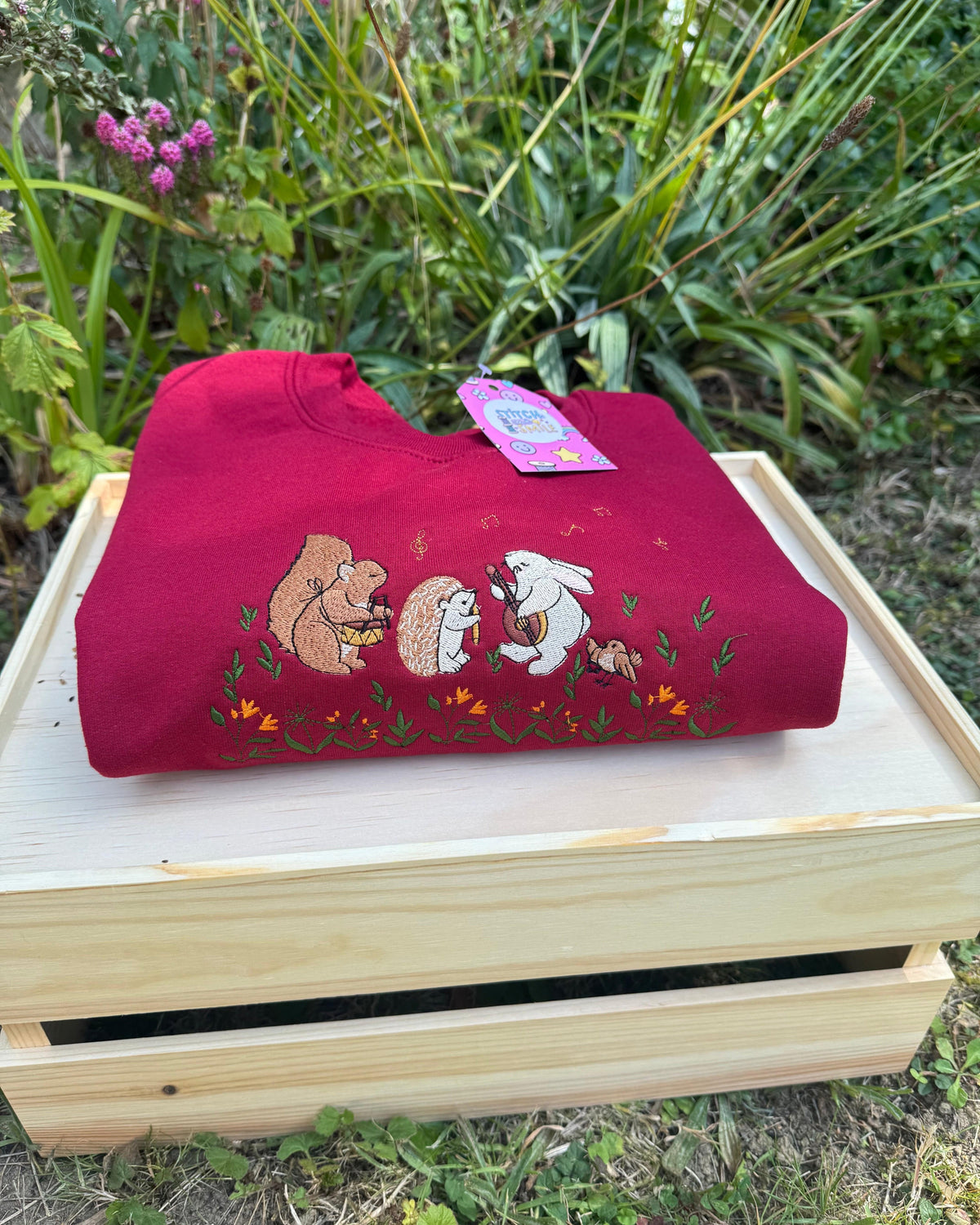 Woodland Magical Band Embroidered Sweatshirt