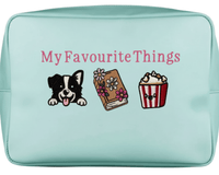 Personalised Mint Cosmetic Pouch