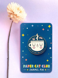 No Coffee, No Workee Enamel Pin Badge