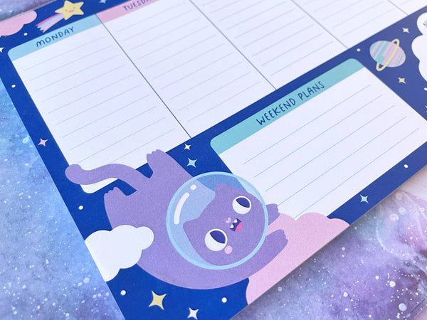 Cosmic Kittys Weekly Planner