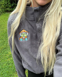Autumn Frog Cropped Fleece