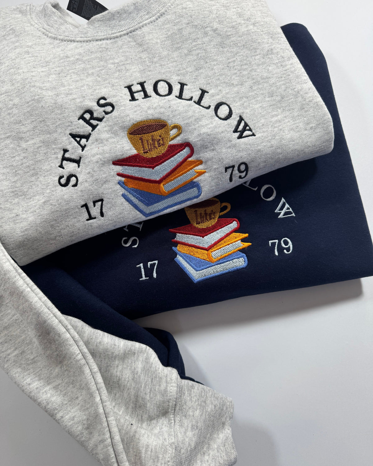 Books & Luke's Coffee Sweater