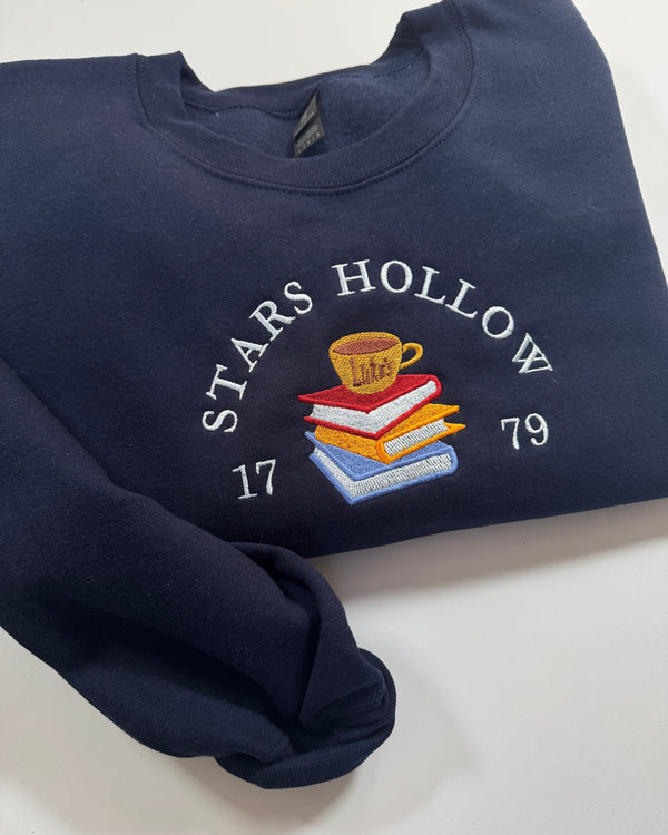 Books & Luke's Coffee Sweater