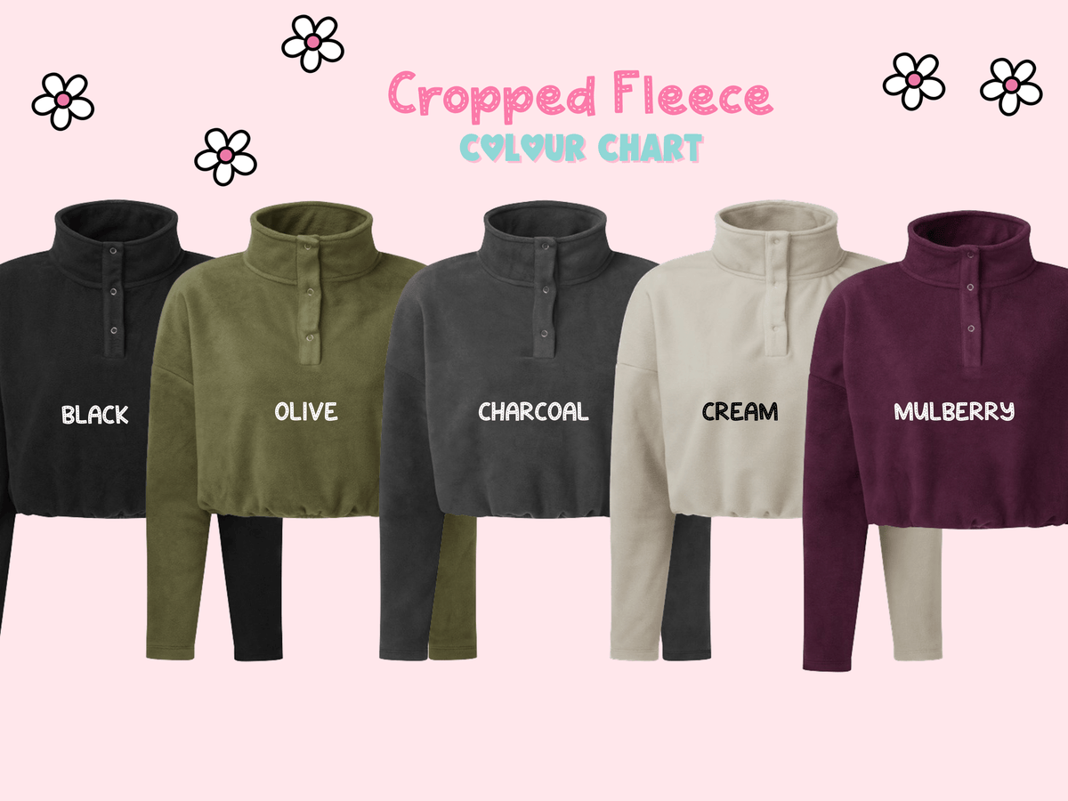 Autumn Frog Cropped Fleece