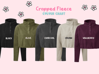 Autumn Frog Cropped Fleece