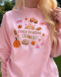 Cosy Season Embroidered Sweatshirt
