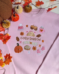 Cosy Season Embroidered Sweatshirt