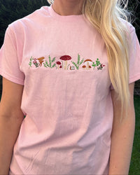 Enchanted Hedgerow Embroidered T-shirt