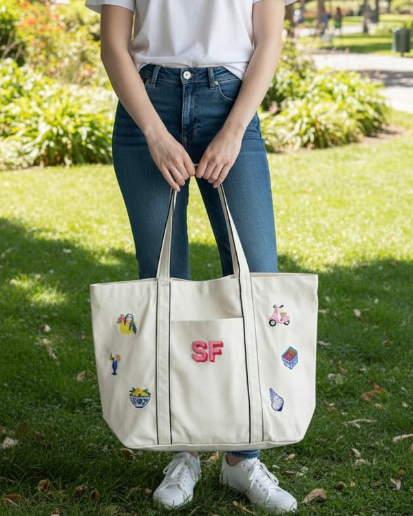 Favourite Things Custom Tote Bag - Navy