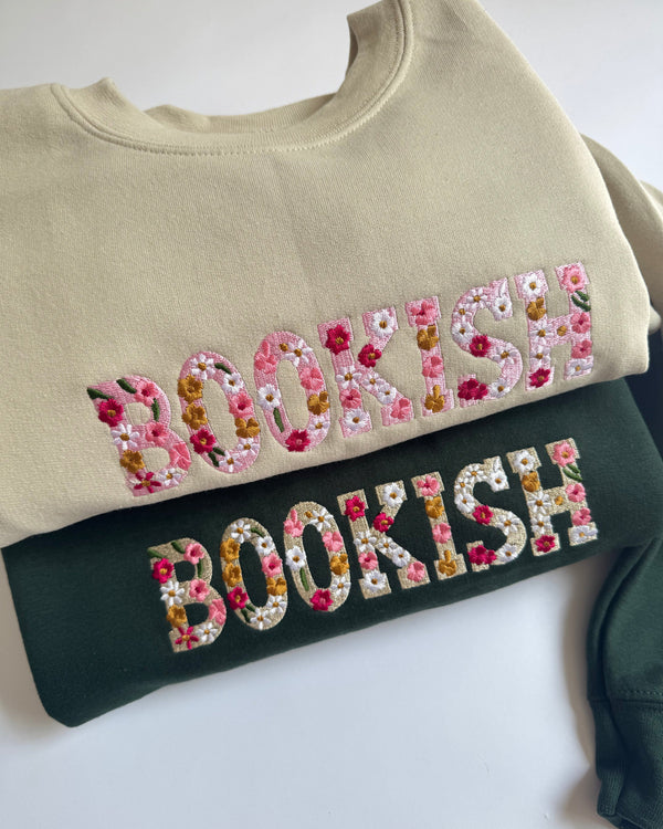 Floral Bookish Sweatshirt