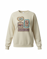 Gilmore Girl Icons Embroidered Sweatshirt