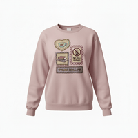 Gilmore Girl Icons Embroidered Sweatshirt