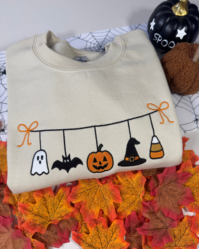 Halloween Bunting Sweatshirt