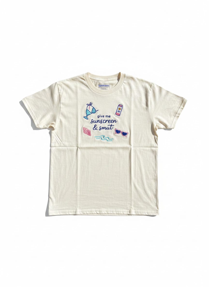 Sunscreen & Smut Bookish T-Shirt