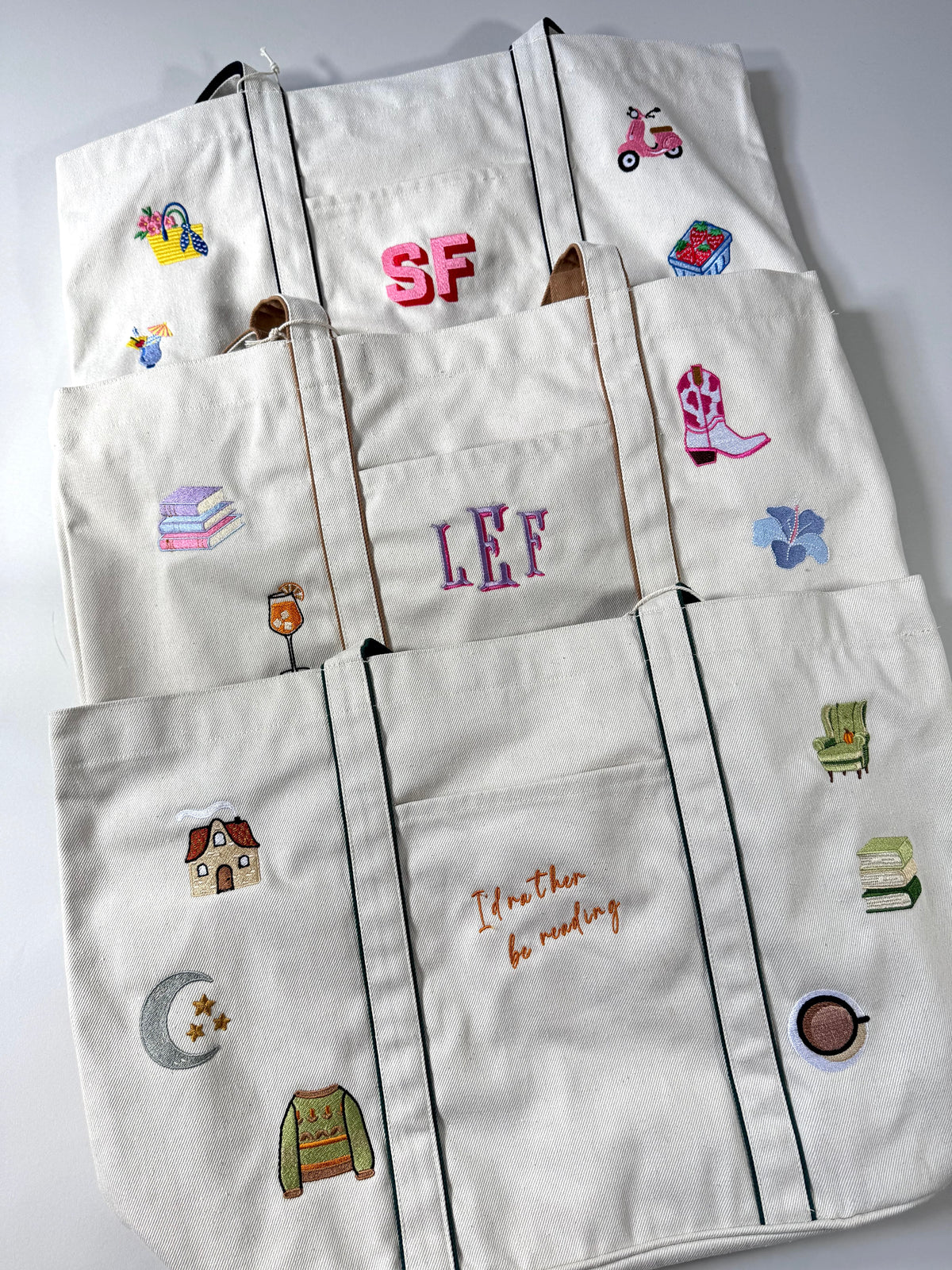 Favourite Things Custom Tote Bag - Navy