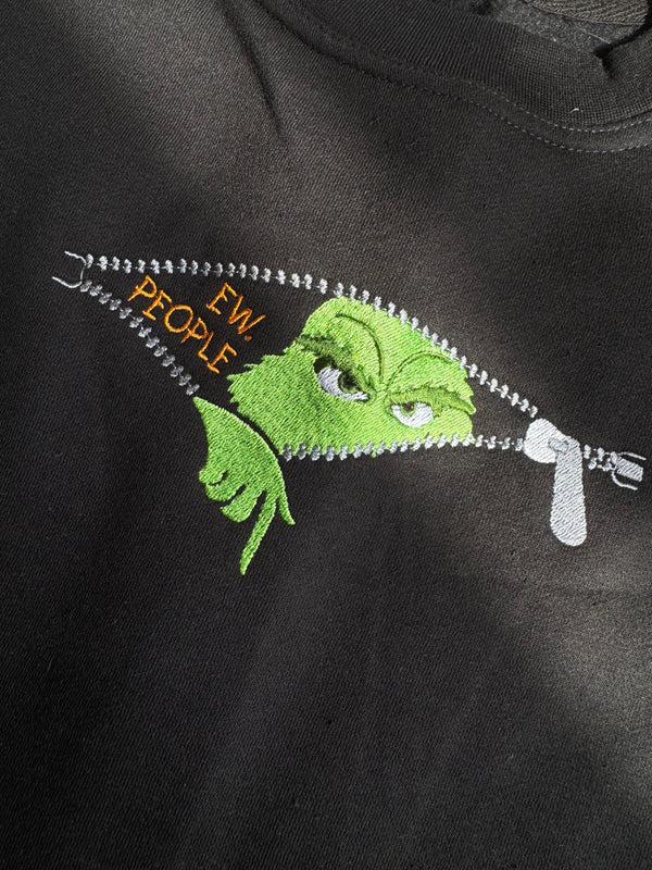 Ew People Grinch Sweatshirt - SAMPLE SALE, M