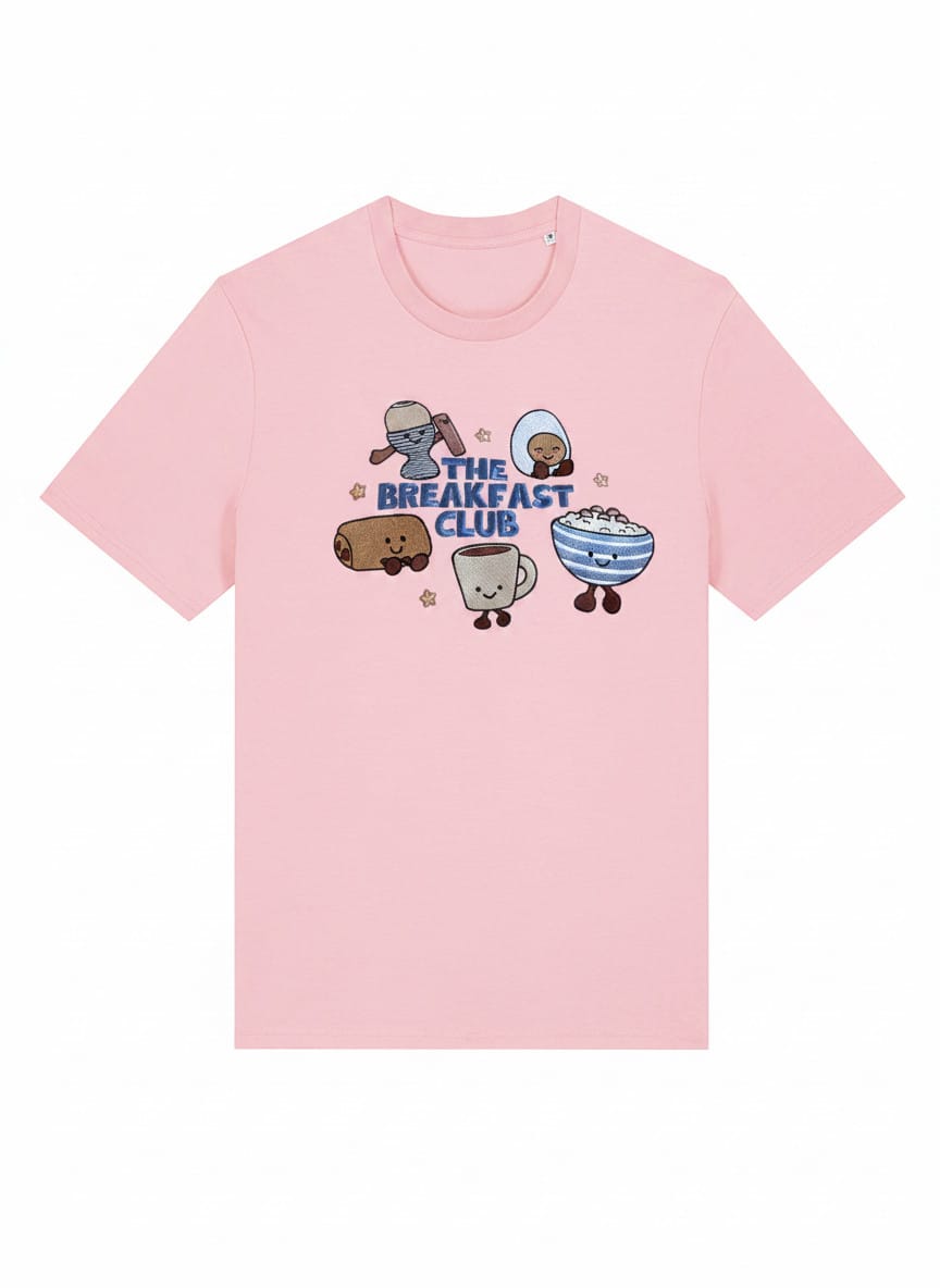 The Breakfast Club Embroidered T-Shirt