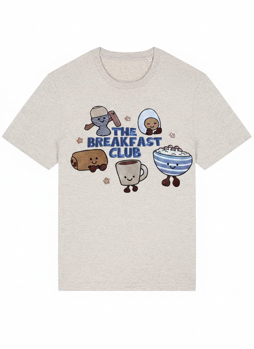 The Breakfast Club Embroidered T-Shirt