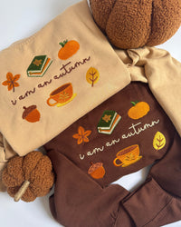I am an Autumn Embroidered Sweatshirt