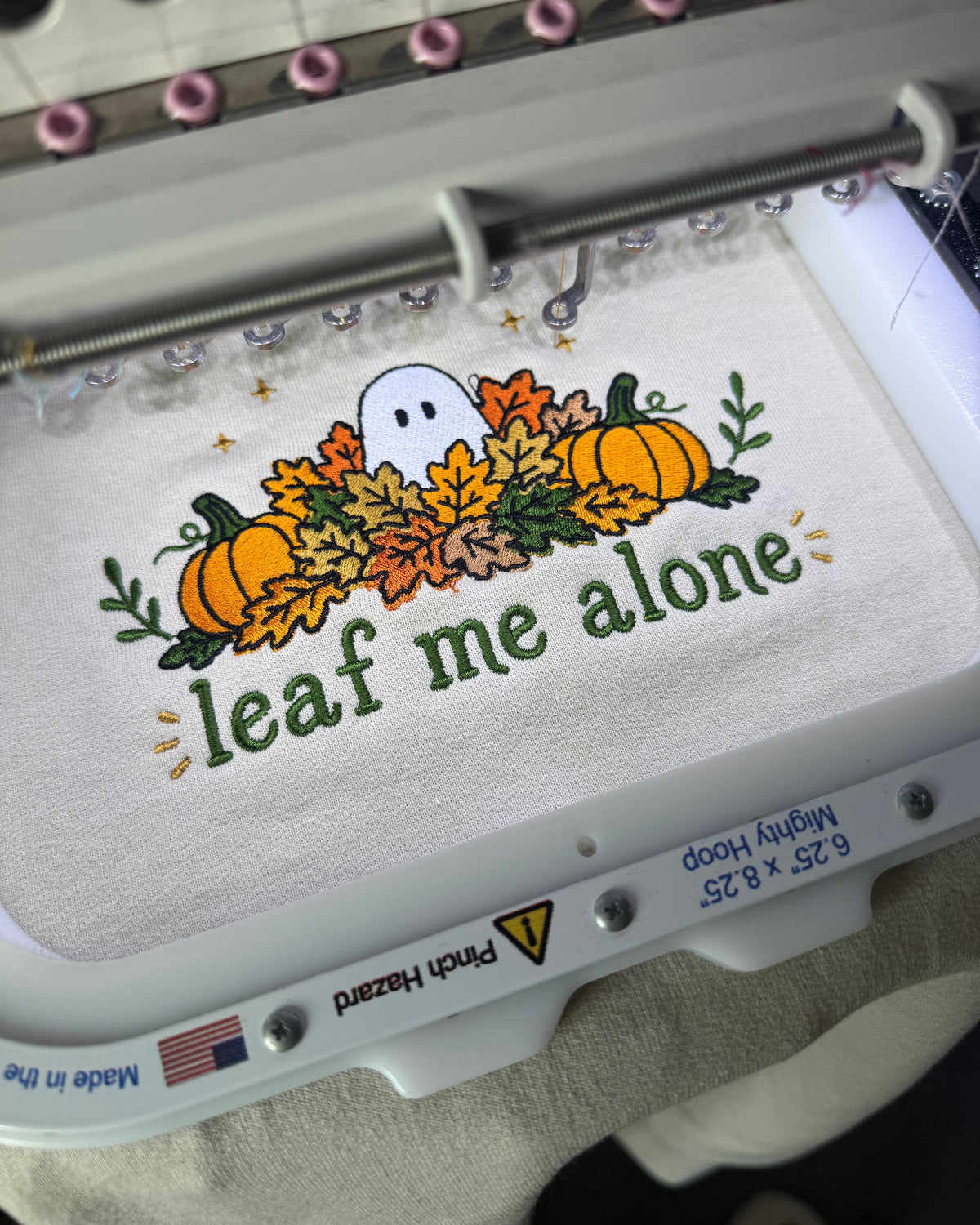 Leaf Me Alone Ghost Sweatshirt