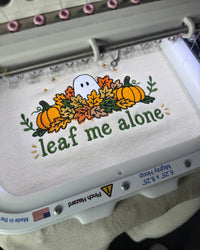 Leaf Me Alone Ghost Sweatshirt