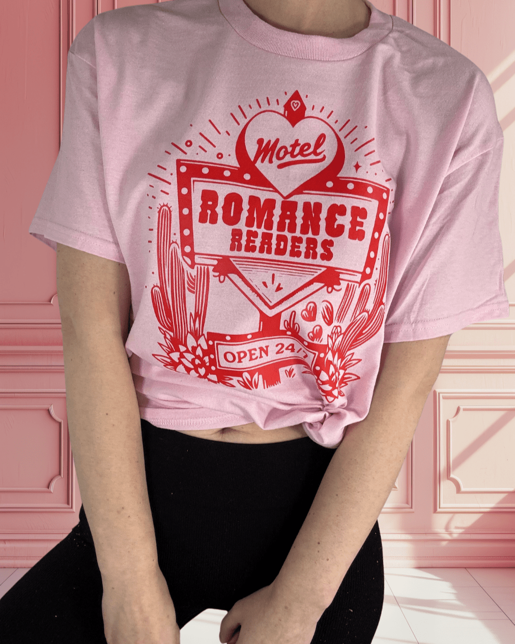 Motel Romance Reader T-Shirt