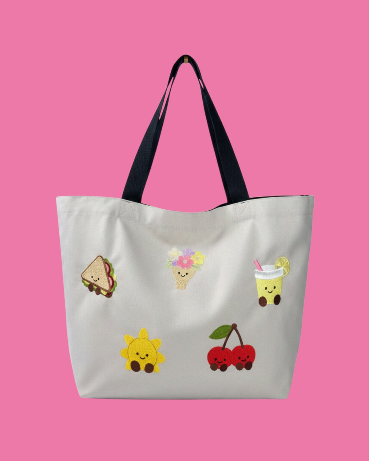 Personalised Cream Tote Bag