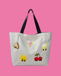 Personalised Cream Tote Bag