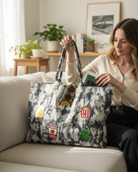 Personalised Tye Dye Tote Bag by Stitch & Smile