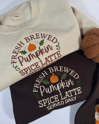 Pumpkin Patch Embroidered Sweatshirt