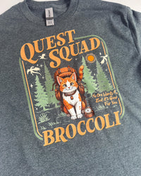 Quest Squad Broccoli Printed T-Shirt