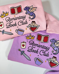 Romantasy Book Club Embroidered Sweatshirt