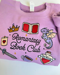 Romantasy Book Club Embroidered Sweatshirt