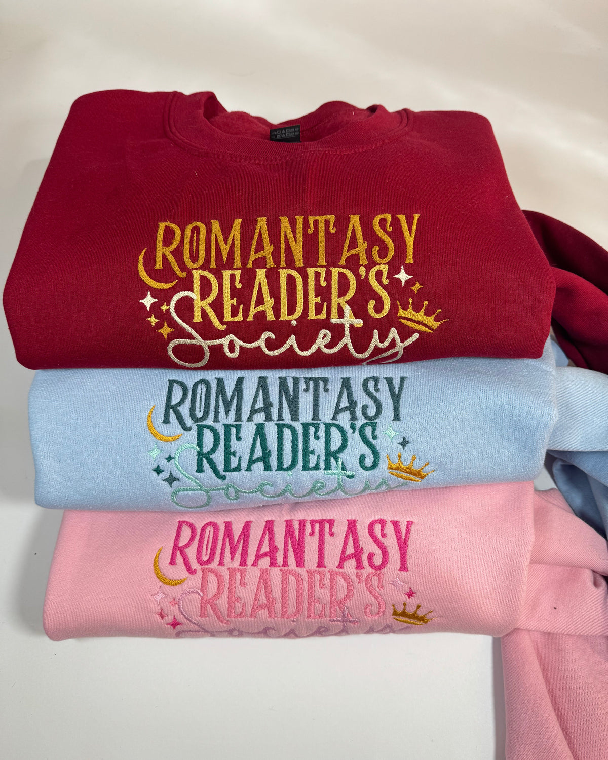 Romantasy Readers Society Embroidered Sweatshirt