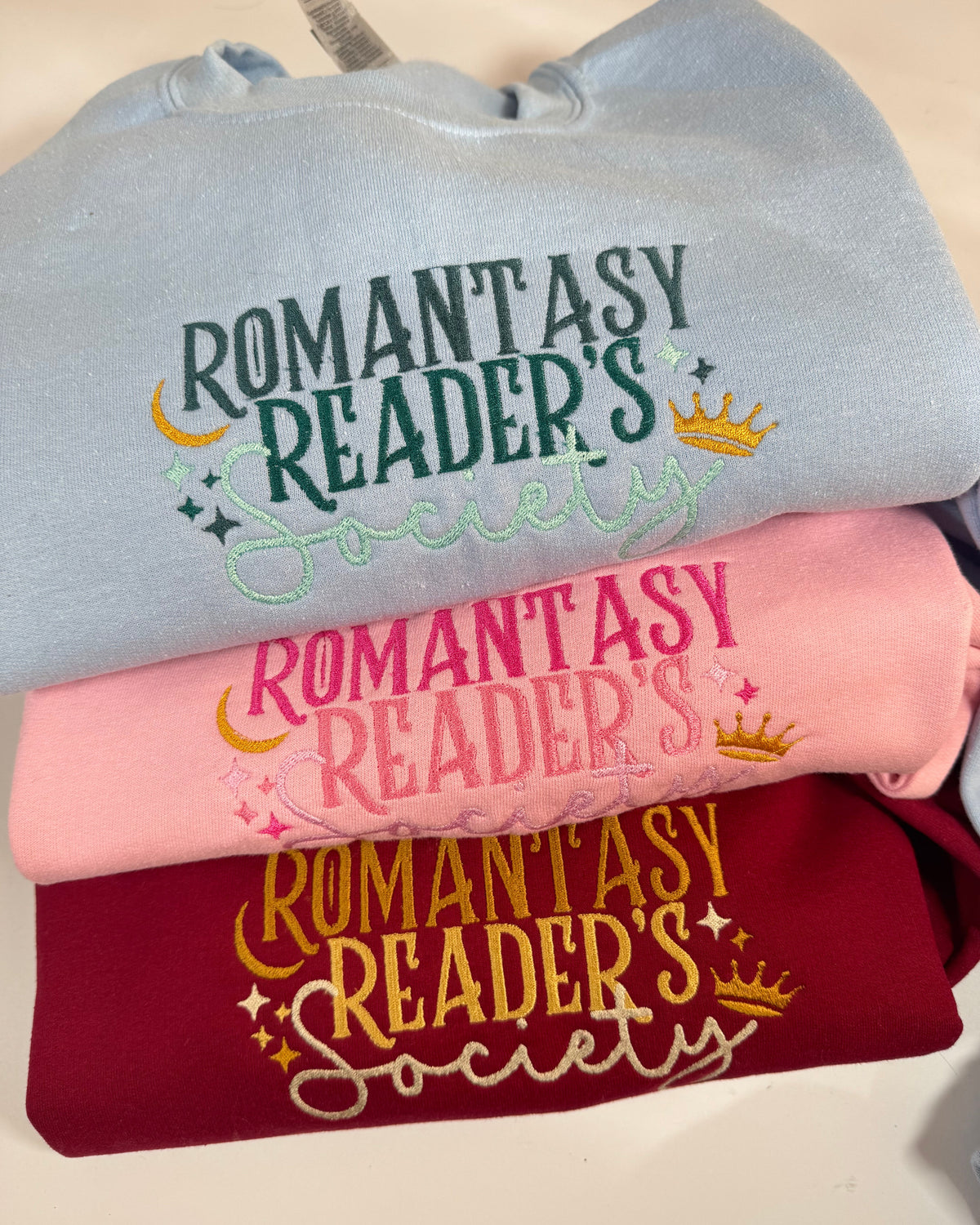 Romantasy Readers Society Embroidered Sweatshirt