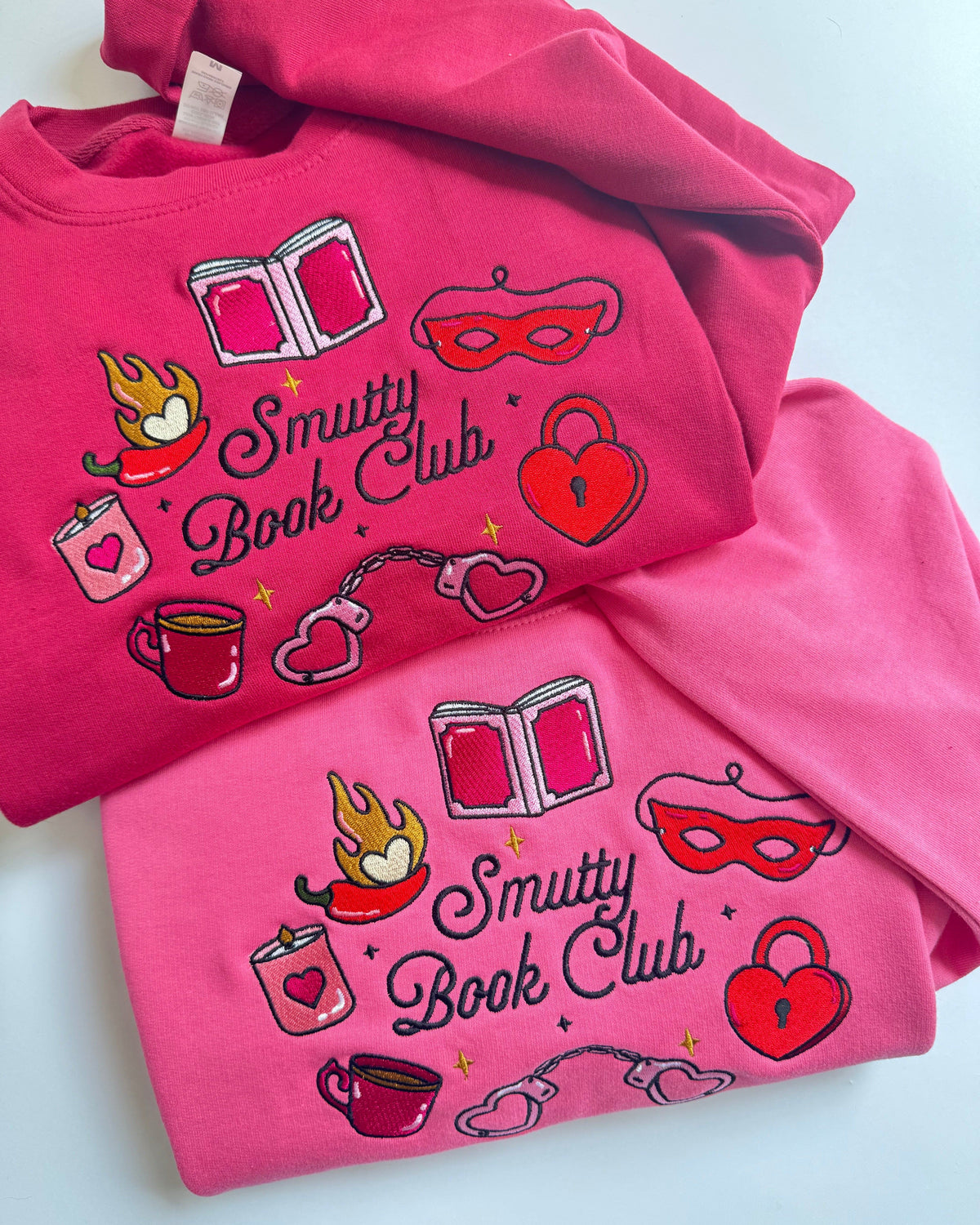 Smutty Book Club Embroidered Sweatshirt