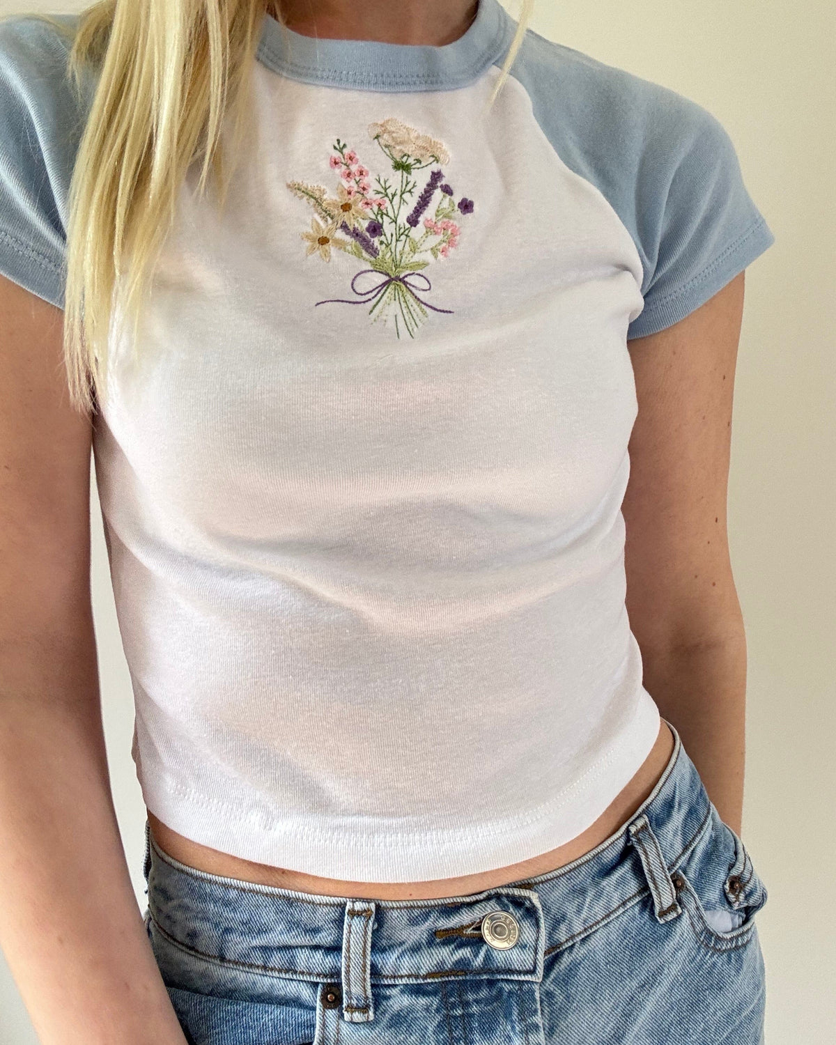 Spring Bouquet Baby Tee