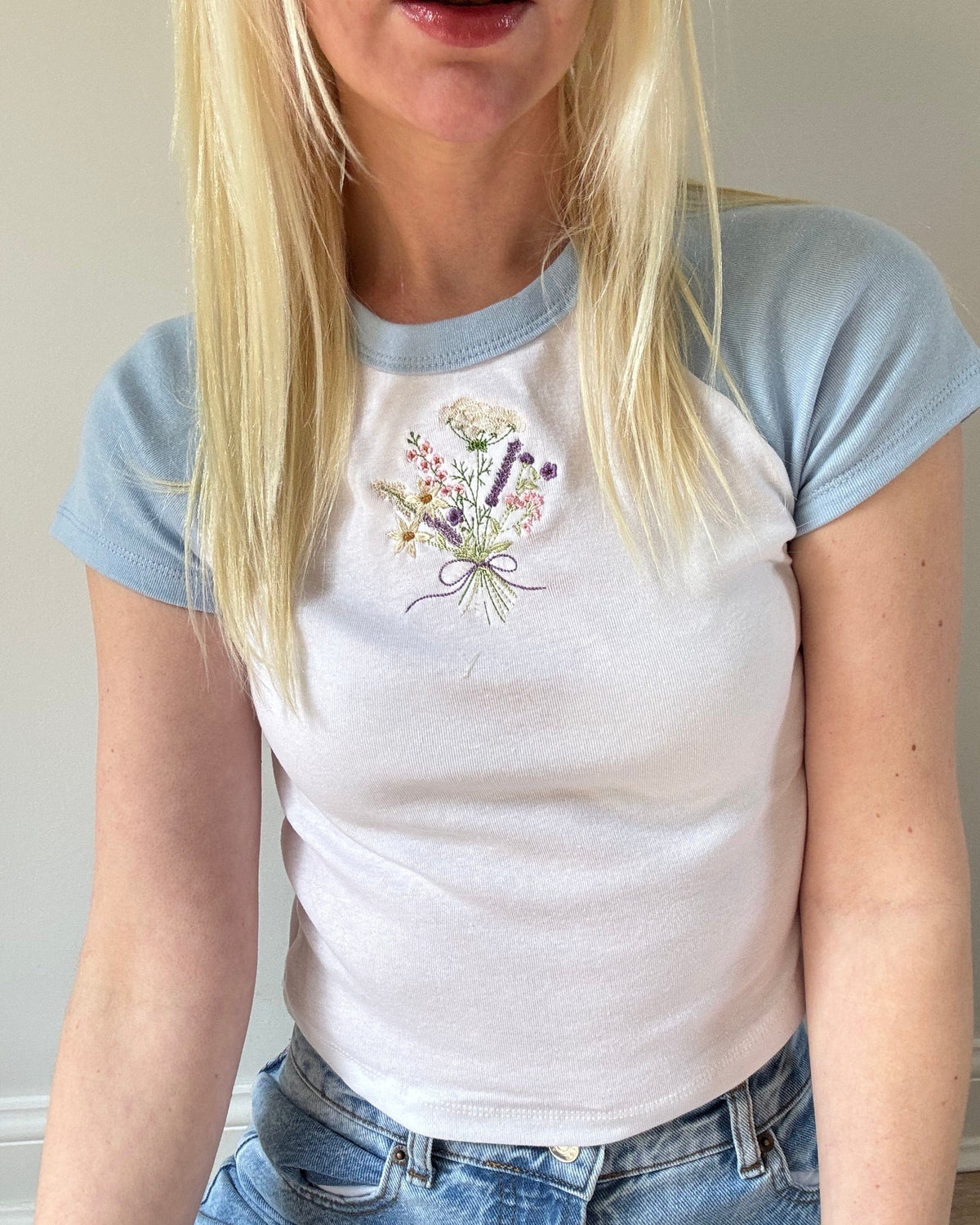 Spring Bouquet Baby Tee