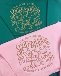 Squeezy Hugs Pooh Bear Embroidered Sweatshirt