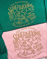 Squeezy Hugs Pooh Bear Embroidered Sweatshirt